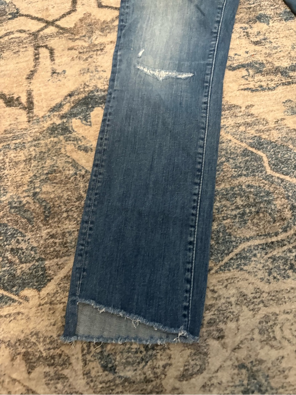 Mother The Rascal Ankle Step Fray jeans size 25 - Picture 3 of 7